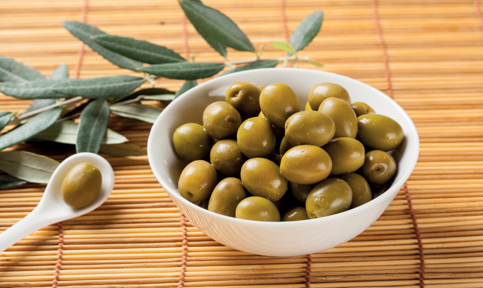 Olive verdi medie