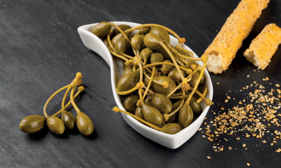 Capperi con gambo in aceto