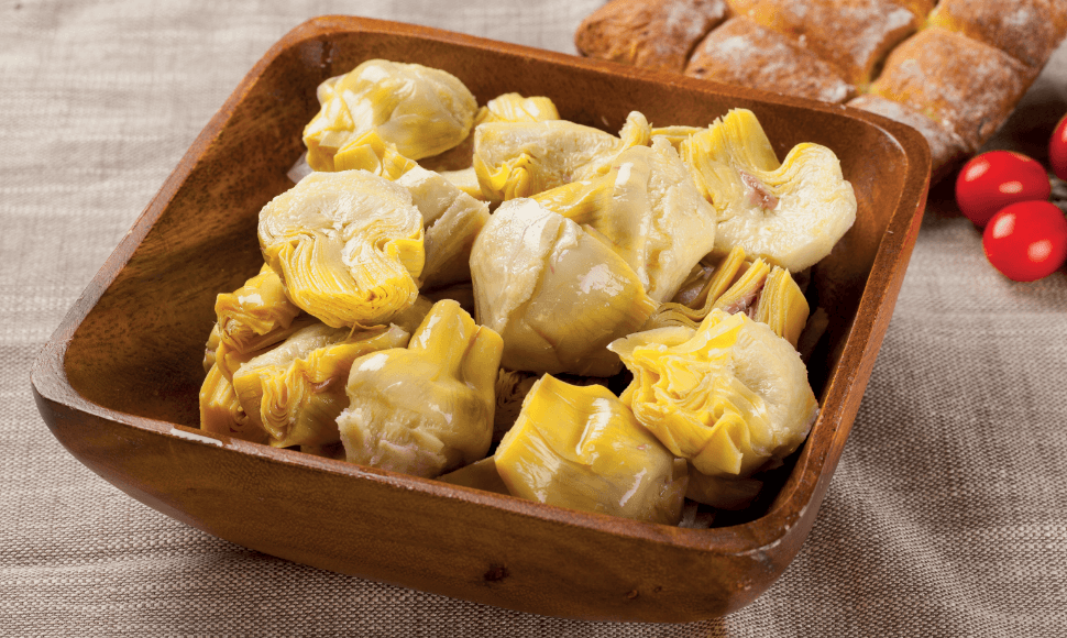 Carciofini Spaccatelli stivati in olio