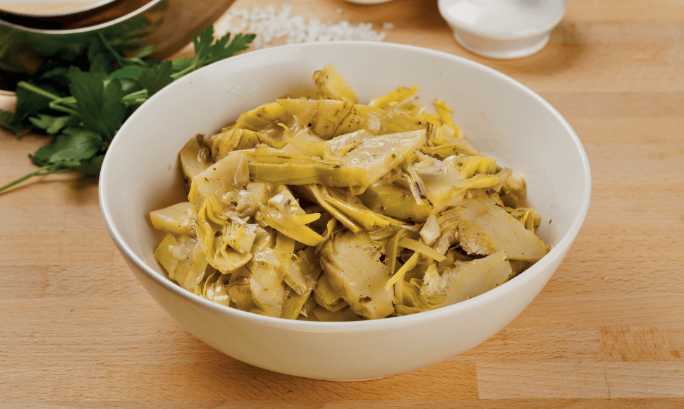 Fettine di carciofo al naturale