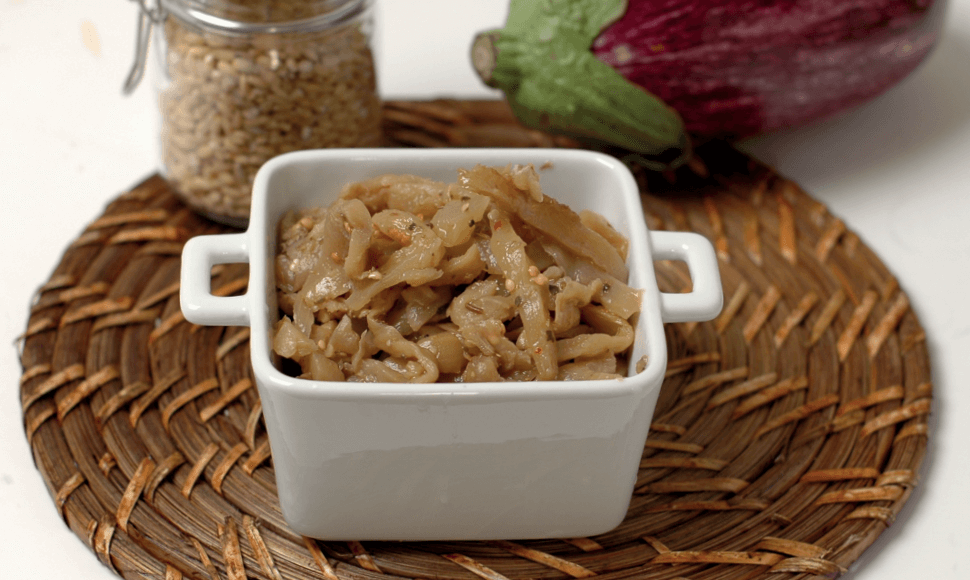 Melanzane a filetti in olio