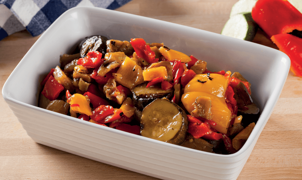 Mix di verdure grigliate in olio