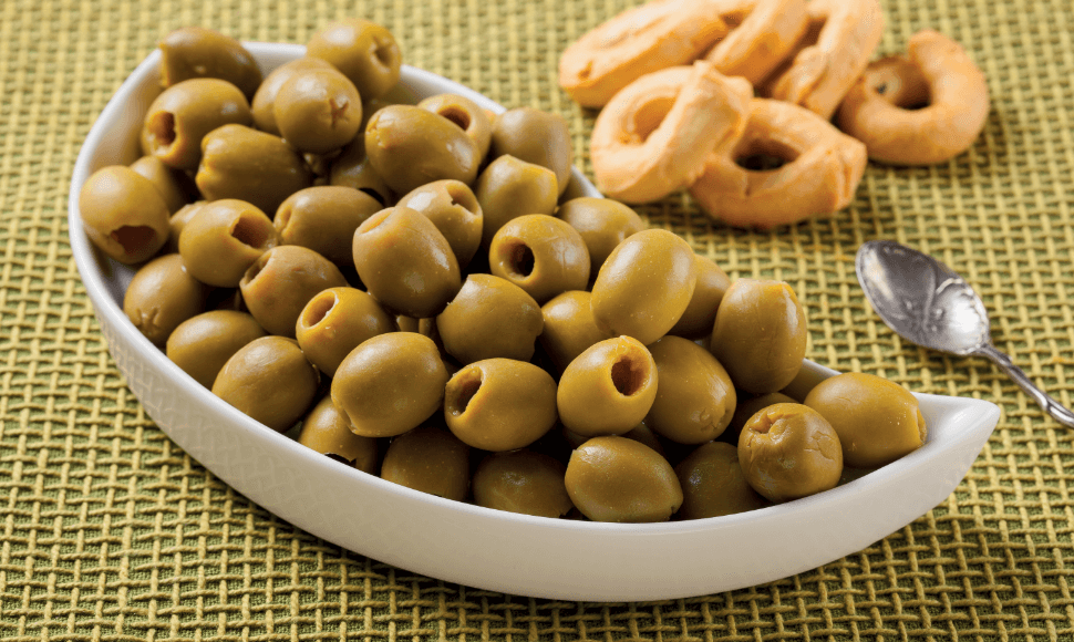 Olive verdi denocciolate