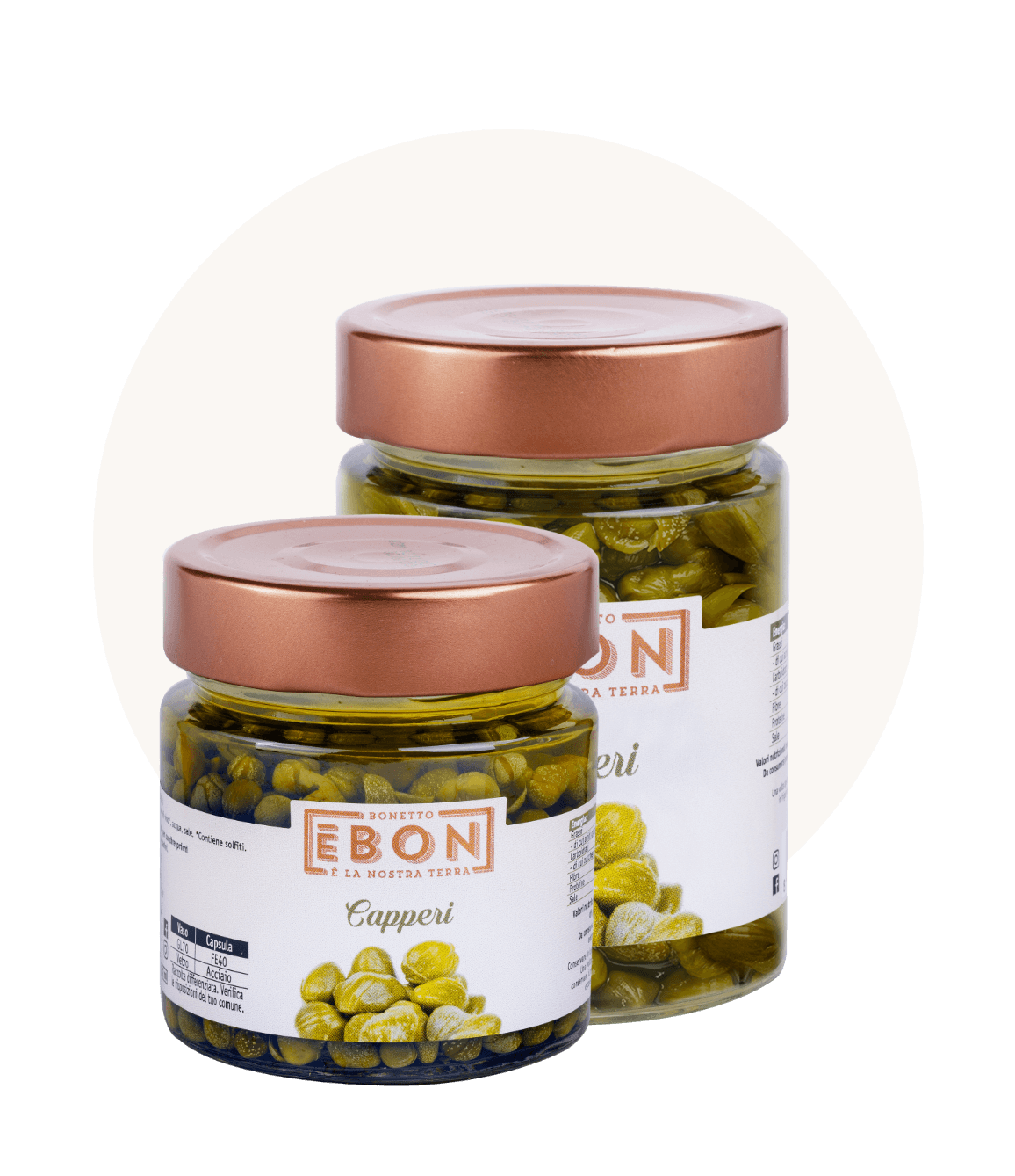 CAPPERI PUNTINA in aceto