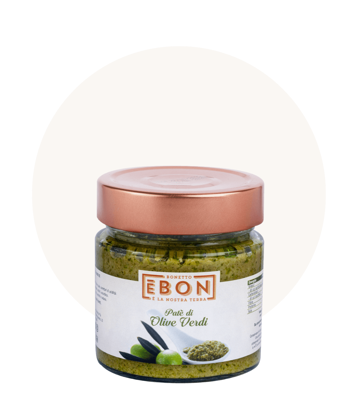 PATE' DI OLIVE VERDI