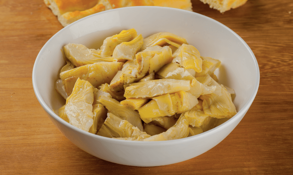 Spicchi di carciofo in olio
